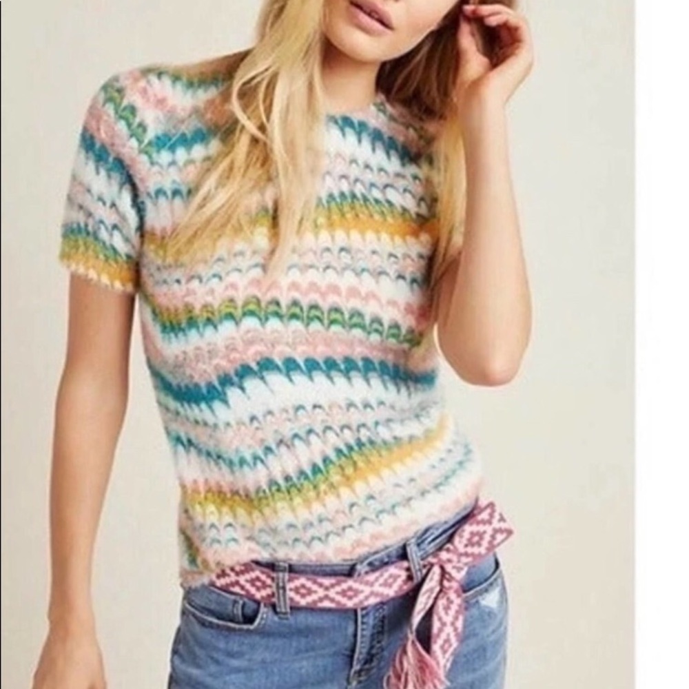 Anthropologie eyelash sweater. Size small
